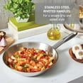 thumbnail image 6 of T-fal Cook & Strain, 20 Piece Stainless Steel Cookware Set, Silver, 6 of 8
