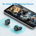 thumbnail image 3 of Seitruly Auriculares Pantalla inalámbrica Auriculares deportivos Auriculares recargables con sonido de música Auriculares tipo C compatibles con Cables de audio/vídeo, 3 of 8