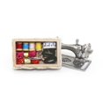 thumbnail image 4 of 1:12 Dollhouse Sewing Machine DIY Scene Model for Room Decoration Argent +1:12 Dollhouse Sewing Machine DIY Scene Model for Room Decoration Black Zulema none, 4 of 8