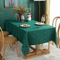 thumbnail image 7 of Christmas Tablecloth Rectangle, Jacquard Table Cloth Spillproof and Wrinkle Resistant with Christmas Tree Patterns for Dining Room & Holiday Decoration, 7 of 7