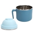 thumbnail image 6 of Lunch Box Portable 304 Stainless Steel Double Layer Insulation Food Noodle ContainerBlue Bienvenido, 6 of 8