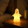 thumbnail image 5 of Tryvkinvive Halloween Decoration LED Hanging Ghost Lamp,Funny Ghost Light,Spooky Atmosphere Decor for Home Decor Supplies Outdoor,Indoor,Yard & Holiday Party Supplies, 5 of 7
