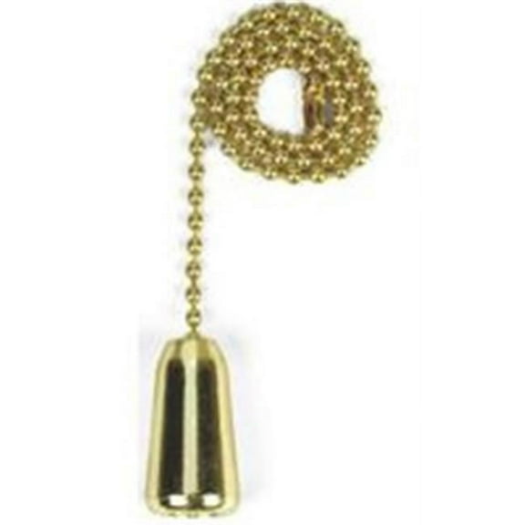 Chain Pull Sol Brs Trdrop 12In 60315