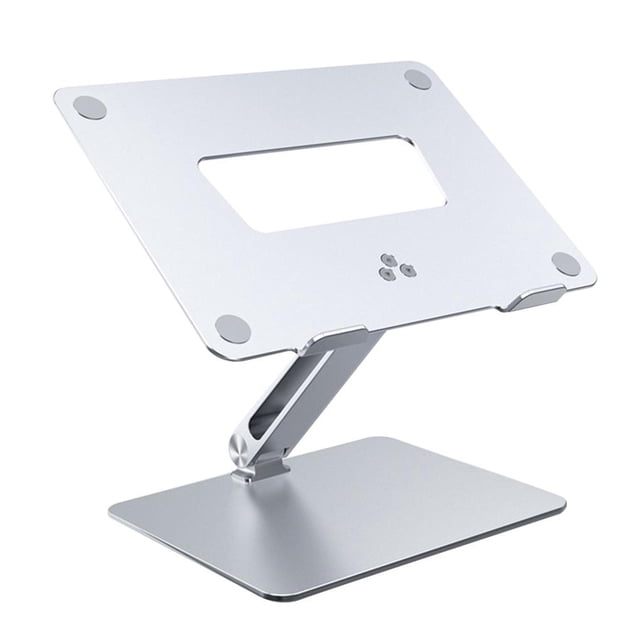 facefd Tablette Stand Aéré Ergonomique en Alliage d'Aluminium Réglable Ordinateur Portable Stand Support Ordinateur Portable Pliable Support de Bureau pour Ordinateur Portable