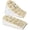 Beige, variant on DR. POTTER+ 4 Layers Adjustable Height Increase Insoles, 1 Inch Heel Lift for Leg Length Discrepancies, Heel Cushions for Heel Pain (Black, Large)