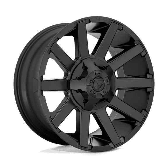 Fuel 1Pc D437 Contra 20X9 5X114.3/5X127 1Et 125.1Cb Satin Black Wheel