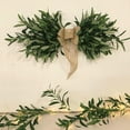 thumbnail image 5 of Piwvid 24" Floral Swag, Greenery Swag, Artificial Olive Flower Swag, Spring Floral Swag with Green Leaves Olive Fruit, for Wedding Arch Party Wall Home Garden Decor, 5 of 6