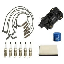Ignition Coil Wires Spark Plugs & FIlters For Chevrolet Malibu 3.5L 2004-2007