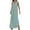 Blue Dress, variant on 50% off Clear! Cotton Linen Tea Length Dress for Women Clearance Floral Print Boho Summer Beach Round Neck Sundress Girls Vacation Elegant Leisure Relaxed Vintage Sleeveless Blue XXL