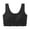 Black, variant on Womens Push Up Bra Ultimate Lift Stretch Seamless Bra Breathable Wireless Lace Bras, Sports Bra, Comfort Sleep Bra(Green,L)