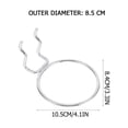 thumbnail image 2 of OULII 4Set Iron Pegboard Rings for Organizing Tools in Hardware Stores 10.5X8.4in, 2 of 8