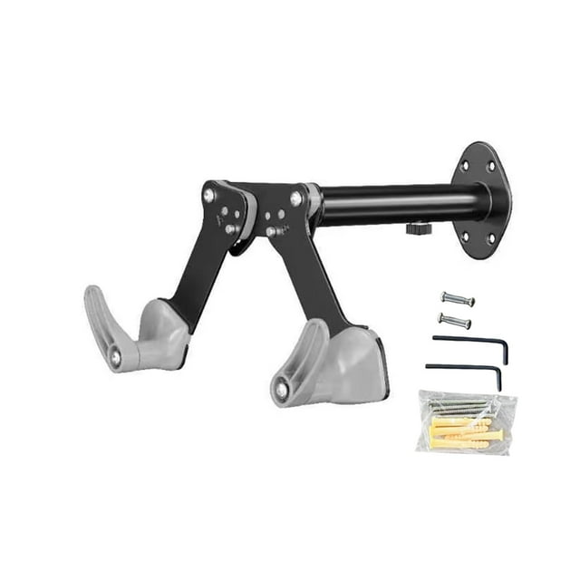 Soporte de pared para bicicleta, soporte para bicicleta, gancho horizontal ajustable para bicicleta