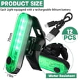 thumbnail image 2 of Luces de Navegación para Bote Treela USB Recargables Paquete de 12 en Rojo, 2 of 7