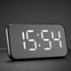 thumbnail image 2 of Reloj despertador digital Sunnimix LED reflejado grande con función de repetición USB, 2 of 8