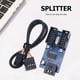 thumbnail image 1 of Desktop Computer Motherboard 9Pin USB Header Splitter 1 to 2 Port Connector, 1 of 8