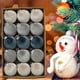 thumbnail image 4 of 15 Unidades/caja Bolas Navidad Terciopelo Creativa para Navidad 8cm (azul), 4 of 9