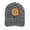 Gray, variant on Cinnamon Roll Charcoal Baseball Cap for Men Women, Adjustable Snapback Hats Cotton Hat
