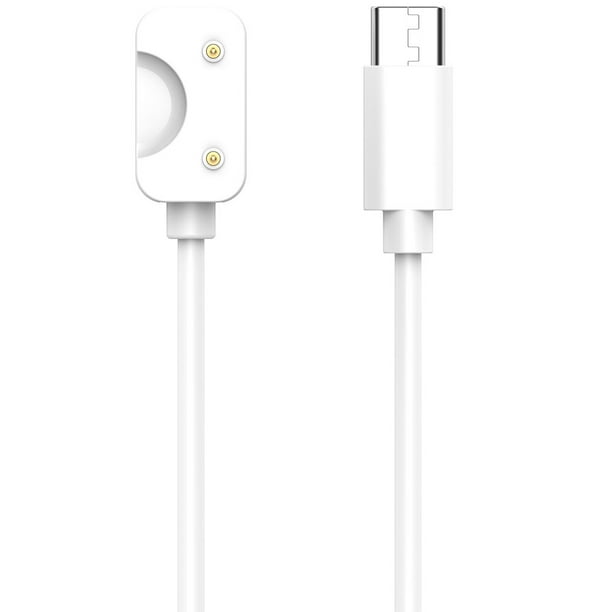 Cable Carga Magnético para Galaxy Fit 3 R390 (1m Tipo C) Blanco