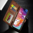 thumbnail image 5 of Samsung Galaxy A22 5G Case, [Not fit for Samsung Galaxy A21/A12/A20/A32], Starshop Premium Leather Wallet Pocket Credit Card Slots-Brown, 5 of 8