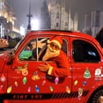 thumbnail image 4 of Christmas Bulbs Reflective Fridge Magnets Decals Set For  Holiday Birthday Cars Mailbox, 4 of 10