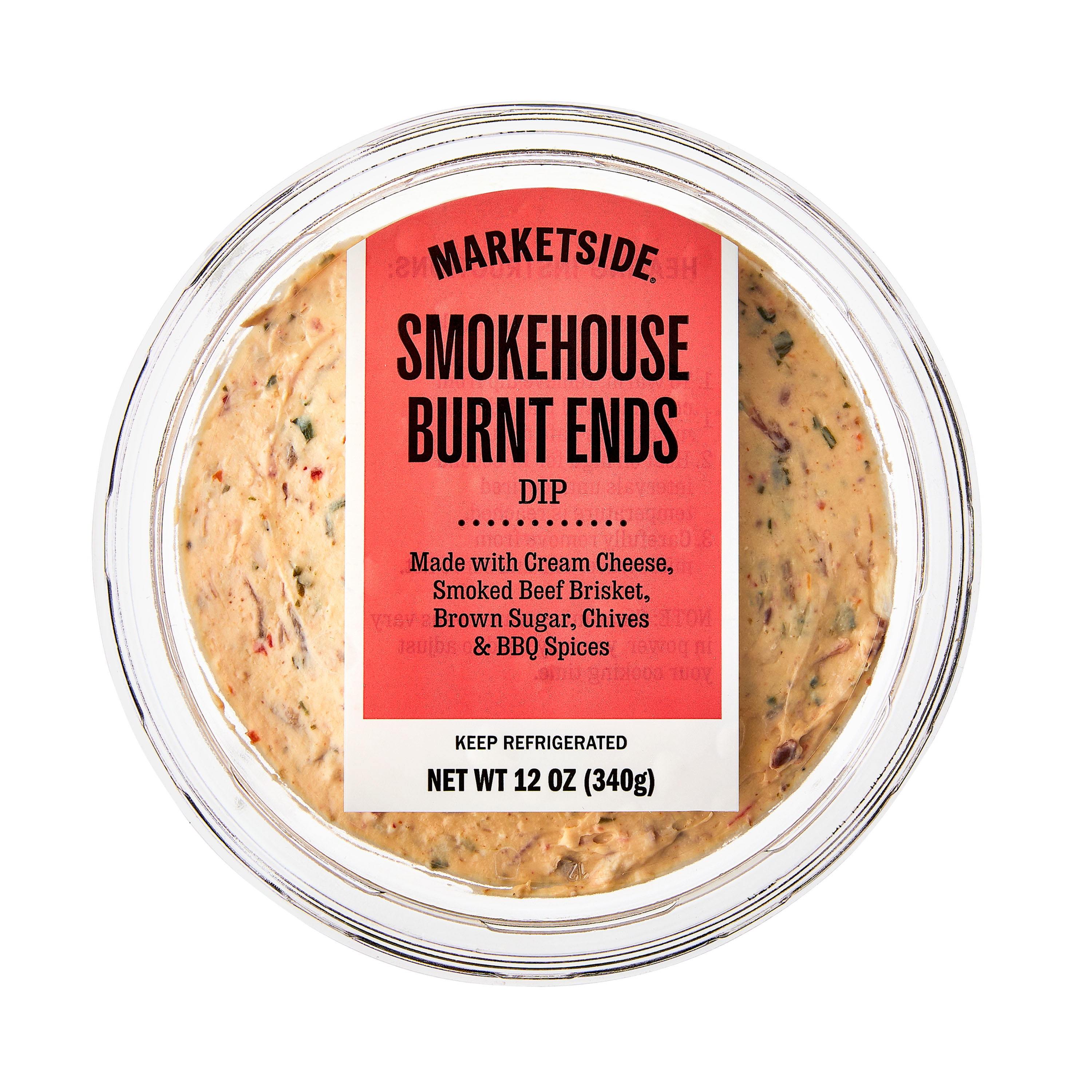 Marketside Smokehouse Burnt Ends Dip, 12 oz, Refrigerated