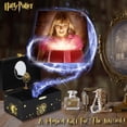 thumbnail image 3 of Harry Potter Jewelry Box, Musical Storage with Spinning Hogwarts Crest, Officially Licensed Merchandise, 3 of 4