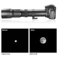 thumbnail image 6 of Ultimaxx High-Power 500mm/1000mm f/8 Manual Multi-Coated Preset Telephoto Lens Kit for Nikon F-Mount SLR/DSLR Cameras - Includes: 2X Teleconverter with T-Mount to Nikon F-Mount Adapter & More, 6 of 9