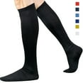 thumbnail image 2 of Shulemin Men Sport Football Baseball Hockey Soccer Long Socks Over Knee High Socks Red, 2 of 8