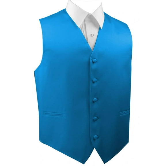 "BEST TUXEDO" Men's Formal, Wedding, Prom, Homecoming, Tuxedo Vest, in Blue
