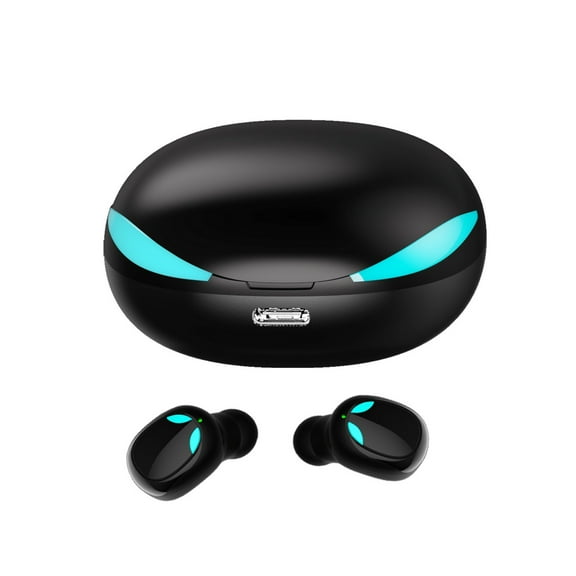 Giunmcul Online Shopping Gaming Earbuds TWS-Earbuds True Wireless Earphone with Mic Bluetooth Headphone