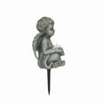 thumbnail image 6 of Mainstays Solar Cherub Memorial Light Stake with Candle - Grey, 6 of 8