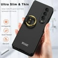 thumbnail image 2 of Ring Case Compatible for Samsung Galaxy Z Fold 4 5g Case with Screen Protector,Ultra Slim & Thin Shockproof Hard PC Matte Cover Protective Folding Phone Case for Samsung Fold 4 Case Men Black, 2 of 7
