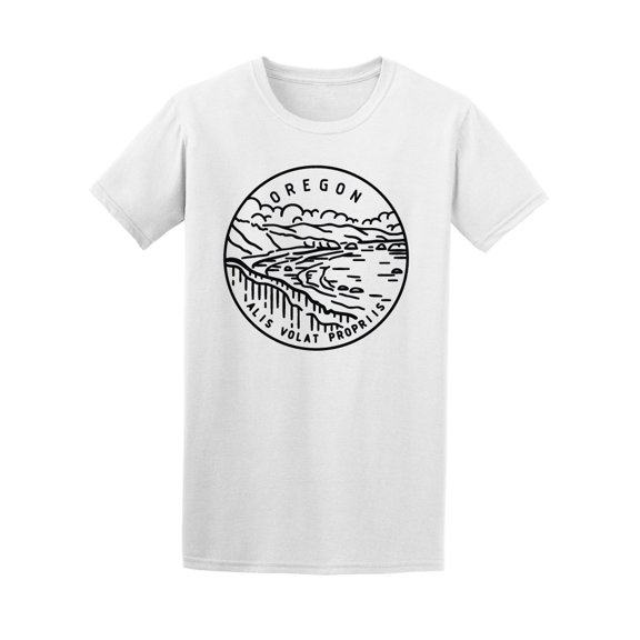Oregon Logo Tee. Men's -Image by Shutterstock
