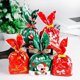 thumbnail image 4 of Bolsa de dulces de Navidad Bolsas de embalaje de galletas de Navidad Bolsas de regalo de fiesta de celofán para fiesta de cumpleaños Envoltura de bocadillos Regalo de boda (Estilo 4) BANYUO Electrónica, 4 of 7