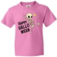 thumbnail image 3 of Inktastic Happy Halloween with Dancing Skeleton Youth T-Shirt, 3 of 5