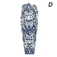 thumbnail image 2 of Tatuajes de brazo completo, pegatinas de flores grandes, tatuajes impermeables, tatuajes de simulación de brazo completo, 2 of 2