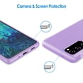 thumbnail image 6 of JETech Slim Fit Case Compatible with Samsung Galaxy S20 FE 5G 6.5-Inch, Thin Phone Cover with Shock-Absorption and Carbon Fiber Design (Light Purple), 6 of 7