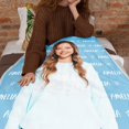 thumbnail image 3 of Custom Photo Name - Personalized Photo Blanket - Gift For Kids, Grandchildren,, 3 of 10