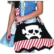Women's Fabric Vertical Stripe Trick or Treat Handbag, Multicolor