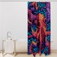 thumbnail image 2 of Octopus Waterproof Printed Bathroom Curtain Set with Hooks - Shower Curtain Sets for Bathroom Decoration, 2 of 5