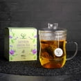 thumbnail image 3 of Eupherbia Saffron Green Tea, Handpicked, Highland Grown Whole Leaf Tea, Saffron Enriched, 12 Sachets, 3 of 7