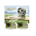thumbnail image 4 of Ventilador Portátil Ventilador De Camping Recargable Con Luz Xtellar verde, 4 of 4