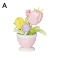 thumbnail image 2 of Compatible con Lego Flor Maceta Rosa Eterna Flor Suculenta Micropartículas Adornos de Regalo para Niñas Juguetes Transfronterizos, 2 of 2