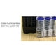 thumbnail image 2 of Toystoory Caja de almacenamiento de monedas de euro de plástico Clasificador Dispensador de monedas Monedero Almacenamiento y organización del hogar Negro Toystoory HA026165-01, 2 of 6