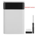 thumbnail image 2 of Portable DIY Power Bank Box with LCD Display, 2 USB Output, Micro and Type C Input, No Welding Power Case Kit for 4x  Battery, 2 of 8