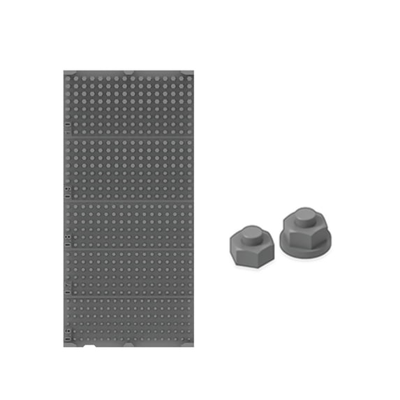1 Set Screw Rivet Assorted Kit Model Rivets Screw Rivets Nail Rivet Bolts for Model Kit Detail Enhancement
