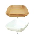 thumbnail image 3 of 100Pcs Cooking Trays Paper Liners Sqaure Household Restsurant Bar Non-Stick Kitchen Accessories Household Restsurant Bar Barbecue Picnic Baking White, 3 of 9