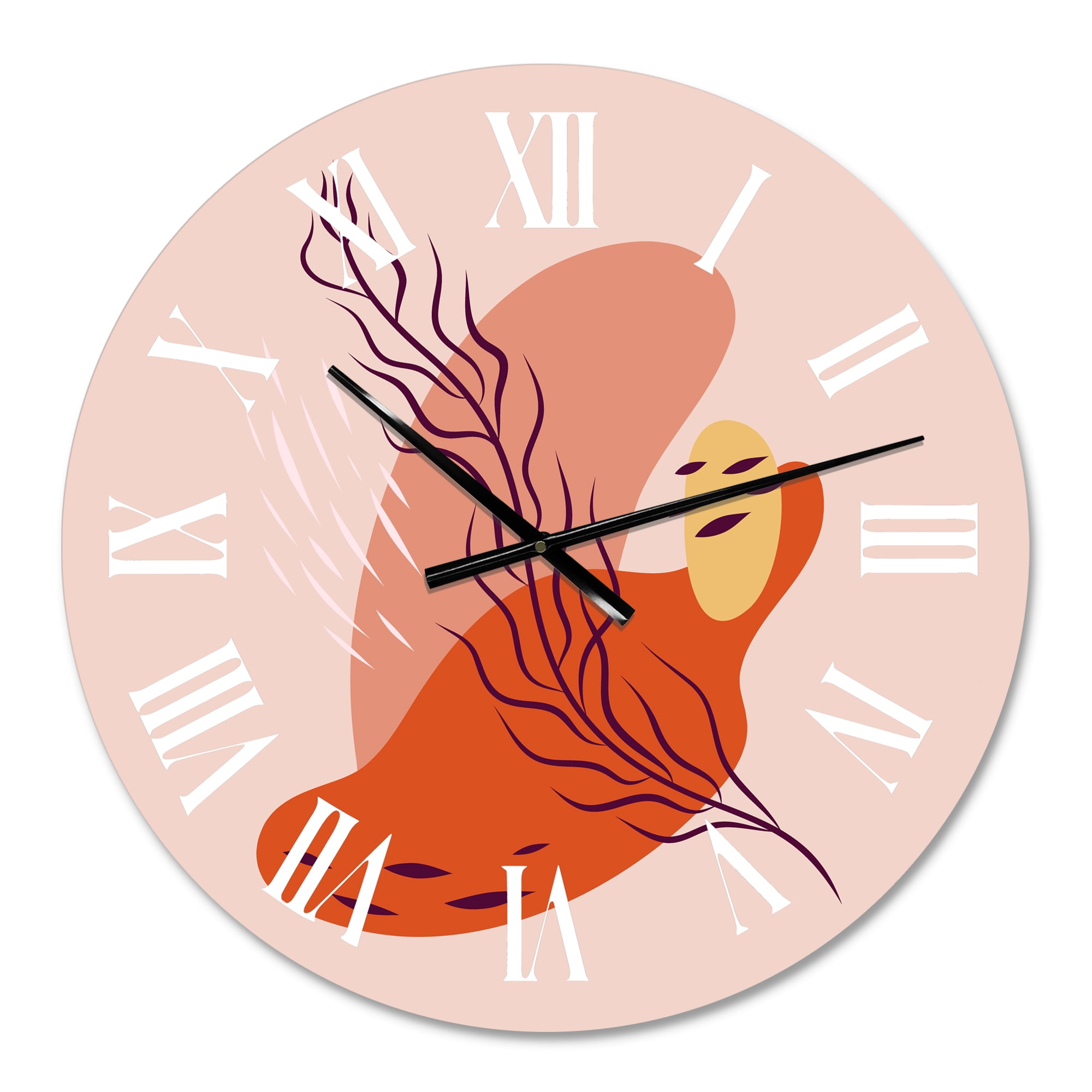 Designart 1 in Quartz Modern/Contemporary Wall Clock