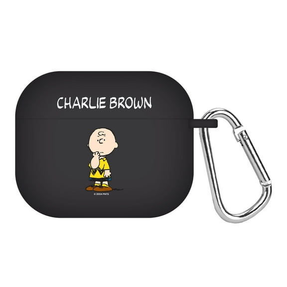 Peanuts Classic Characters HD Case Cover Compatible with Apple AirPods Gen 3 (Charlie Brown) by Affinity Bands