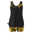 thumbnail image 5 of Haivin Women's Tankini Swimsuit, Conservative High-Waisted with Fashion Print, Two-Piece Set for Beach and Swimming, 5 of 6